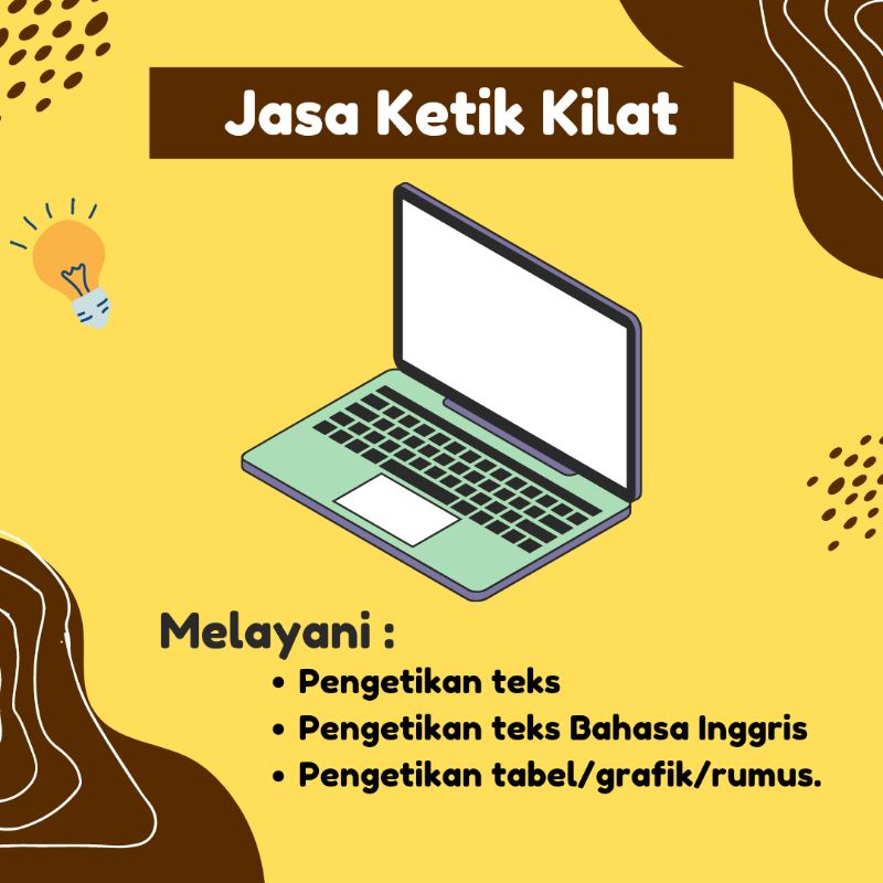 

[Part 2] Jasa Ketik Murah - Cepat - Kilat - Rapi