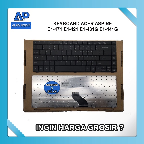 Keyboard Acer Aspire E1-471 E1-421 Black