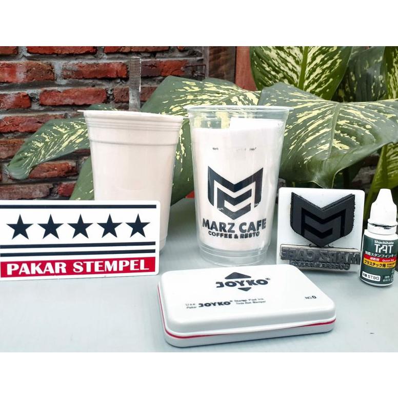 Jual Stempel Cup Gelas Stempel Cup Minuman Stempel Cold Paper Cup