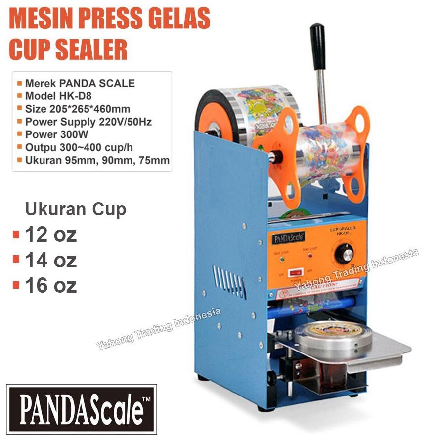 Mesin Cup Sealer Alat Pres Gelas Minuman Press Cup Sealer