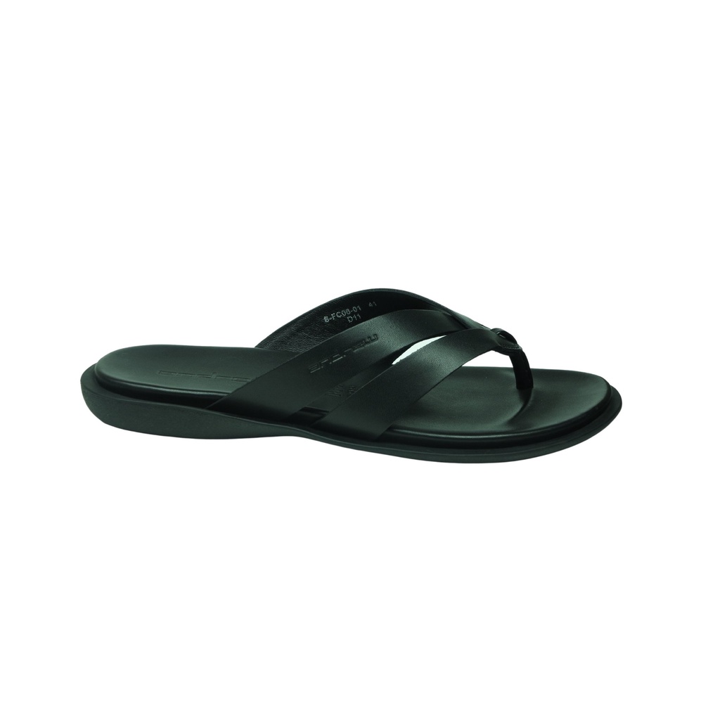 Sandal Casual Pria Andrew Shoes Floki Black