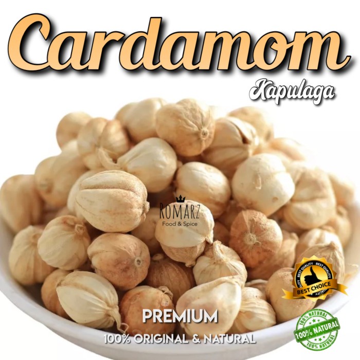 

CARDAMOM DRY PREMIUM 500gr KAPULAGA KERING PREMIUM 500gr