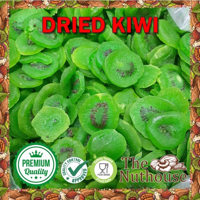 

500gr Dried Kiwi / Buah Kiwi Kering [Premium Snack Fruit]