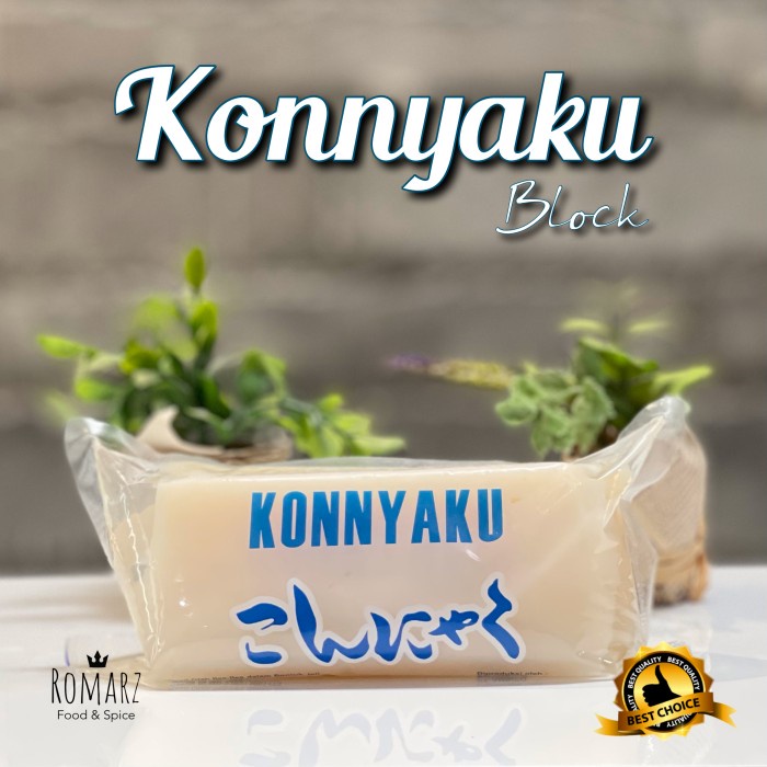 

KONNYAKU BLOCK LOW CARBS DIET KETO 1 DUS (10PCS)