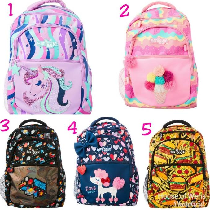 SMIGGLE FAVE BACKPACK - TAS BACKPACK SMIGGLE