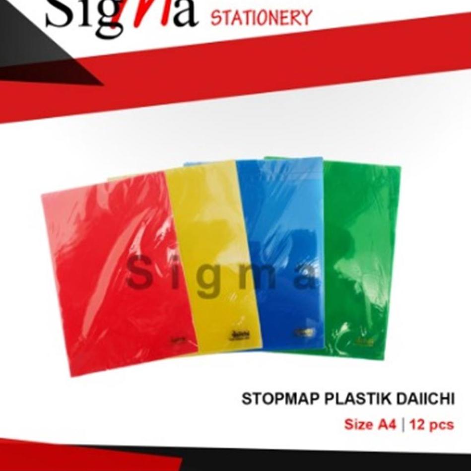 

Promo Besar Map Plastik Bening L DAIICHI A4 9001 (9001) 897➦