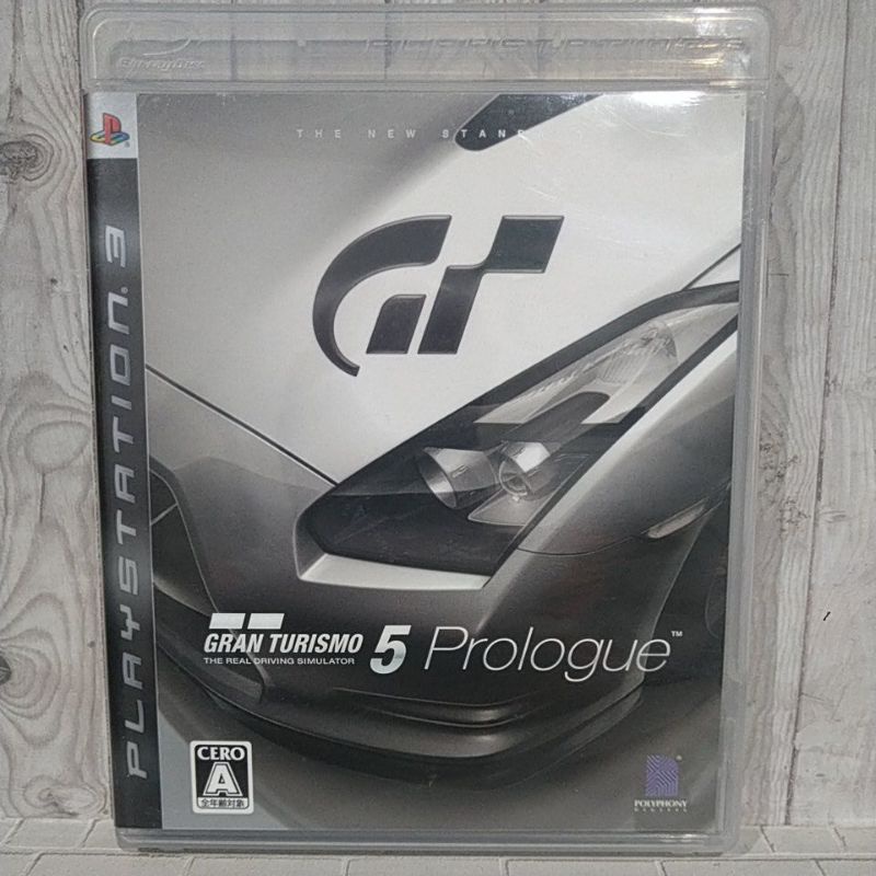BD CD KASET ORIGINAL PS3 GRAN TURISMO 5 PROLOGUE BAHASA JEPANG LENGKAP MANUAL BOOK