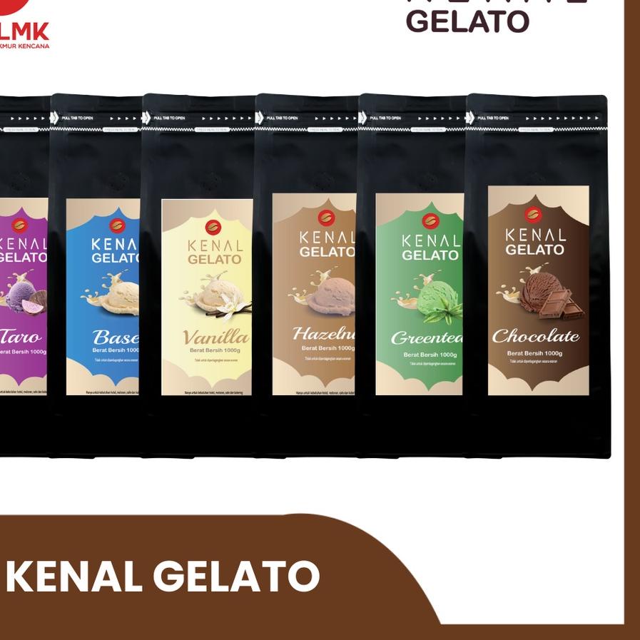 

Terbaru✅Bubuk Gelato Kenal Italian Ice Cream Powder Premix Bubuk 1 Kg