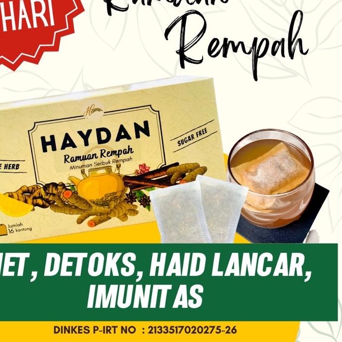 

Termurah⭐Teh Detox | Teh Celup Rempah | JSR | Imunitas | Ramuan Rempah Haydan