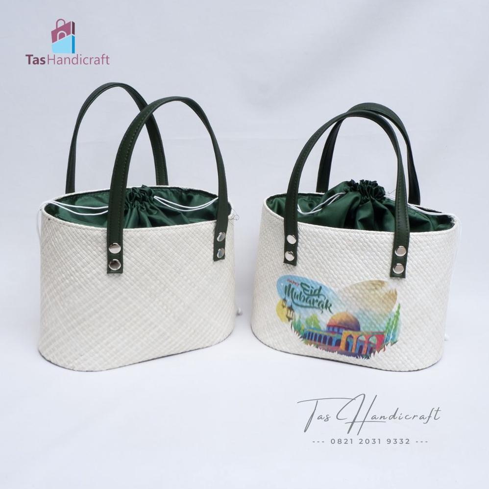 PROMO MURAH Tas Hampers Anyaman Pandan | Tas Souvenir Anyaman Pandan | Tas Sovenir Hampers Ulangtahu