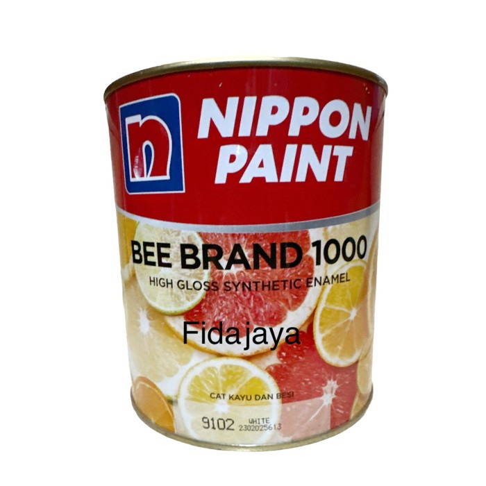 Terlaris Cat Bee Brand 1000 Cat Kayu Dan Besi Nippon Paint 1 Kg Super White