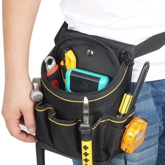 tas pinggang tas proyek perkakas tas menyimpan alat alat bengkel dan