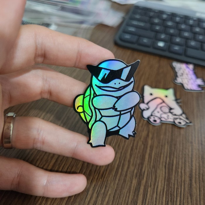 

Sticker Hologram Anime - PSH1654 - Pokemon - Squirtel
