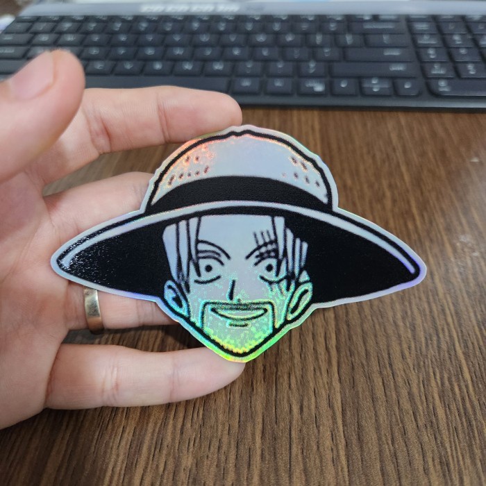 

Sticker Hologram Anime - PSH1609 - One Piece - Shanks