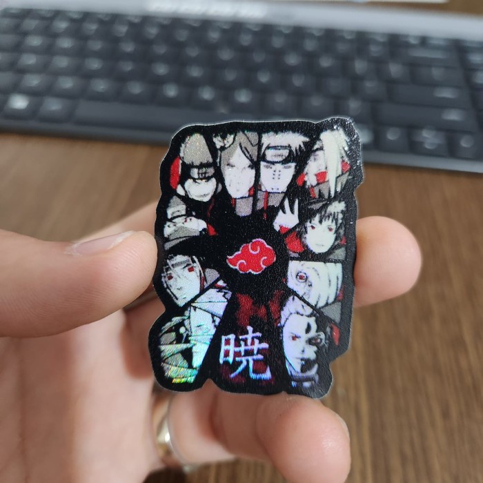 

Sticker Hologram Anime - PSH1632 - Naruto - Akatsuki