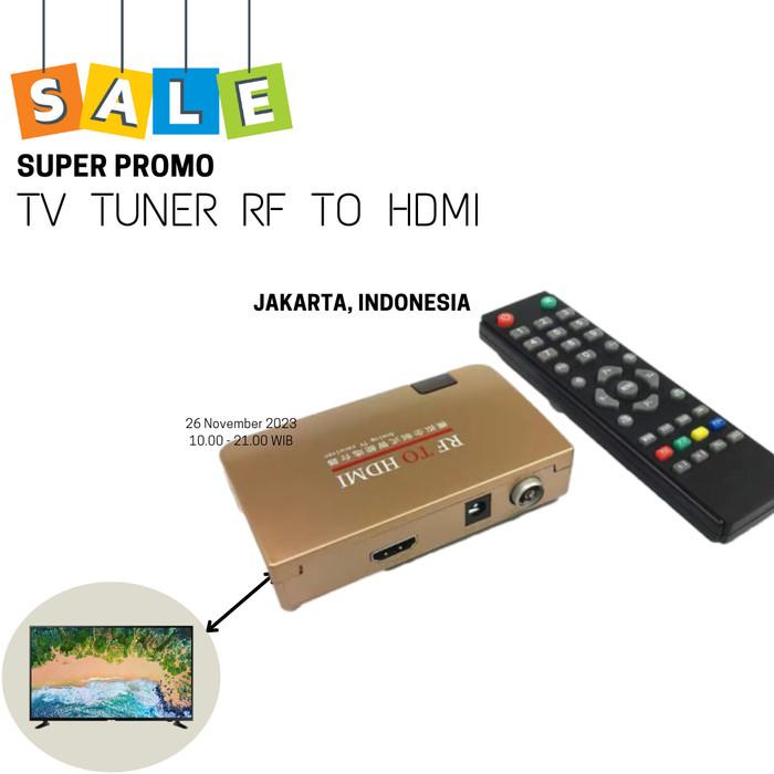 Terlaris Tv Tuner Converter Rf To Hdmi Analog To Digital Tv Receiver Adapter Pl