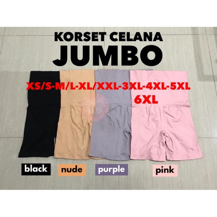 Korset KCJ Korset CELANA JUMBO XS S M L XL 2XL 3XL 4XL 5XL 6XL BIG SIZE - random, xs/s(I8Z1) Korset 