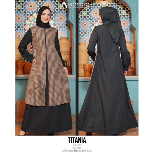 COUPLE DAMOZA TITANIA MUMTAZ / GAMIS TITANIA DAMOZA