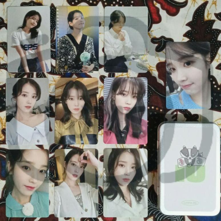 Trending [Ready] Sharing Official Photocard Iu Uaena 5Th <5> Md Iu Pc Photocard Set Lee Ji Eun Merch