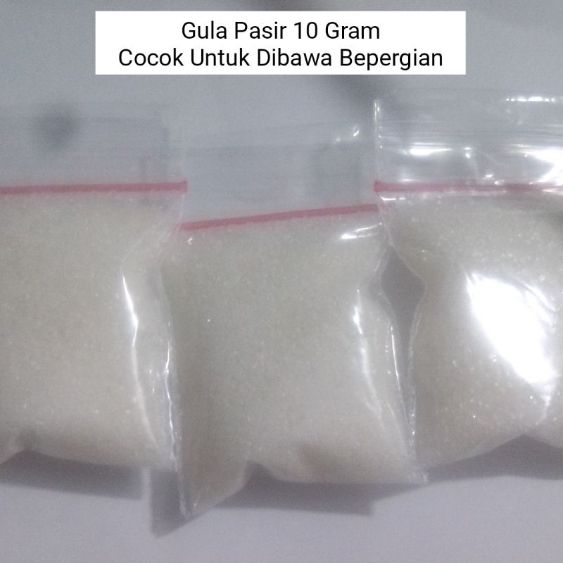 

GULA PASIR 10 gram