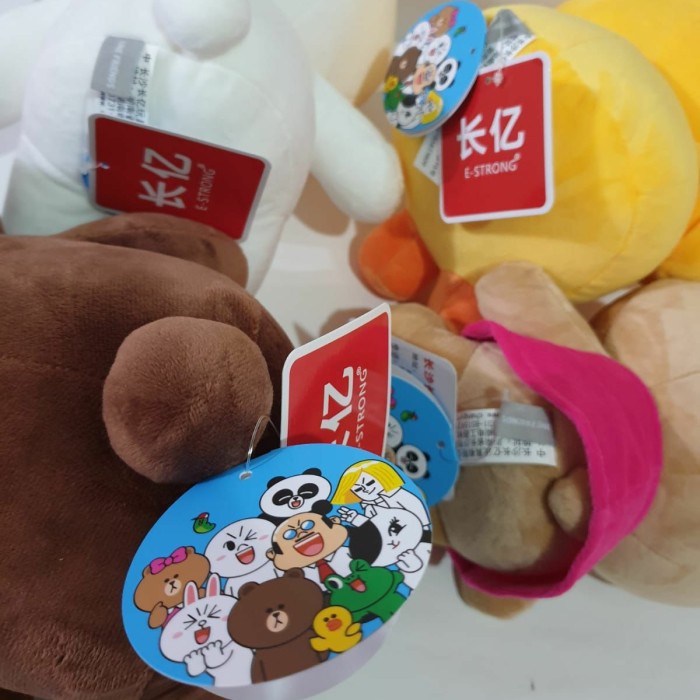 Must Have Boneka Line Friends Brown Cony Sally Choco. Terlaris