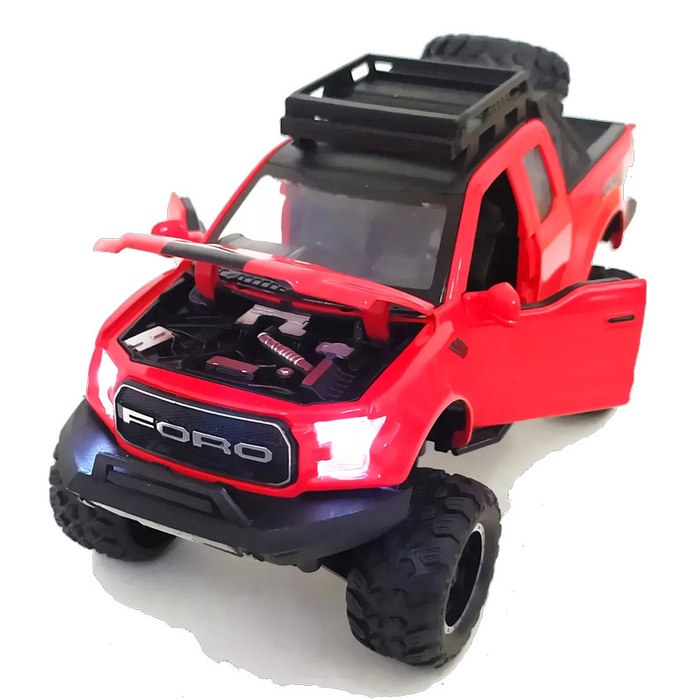 Mobil Mainan Ford Raptor F15 Diecast 1:32 Offroad