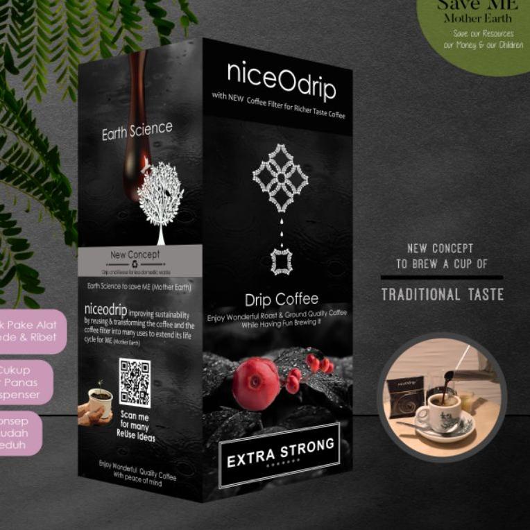 

Baru.. Kopi Niceodrip Extra Strong (Niceodrip Coffee Extra Strong) KZN
