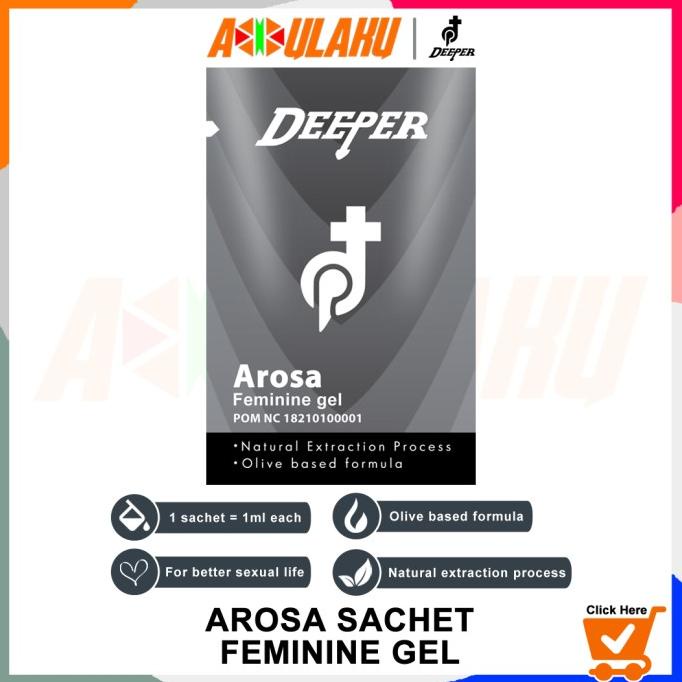 Privasi Terjamin Deeper Arosa Sachet Gel  Itas Wanita Dewasa Bpom Kode 246