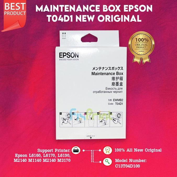 MAINTENANCE BOX EPSON L6160 L6170 L6190 PEMBUANGAN TINTA WASTE INKPAD