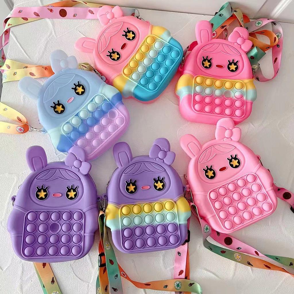 Tas Pop It Ukuran Besar (Muat HP dan Angpao) PX 771 Tas Pop It Anak Ukuran Besar - Tas Pop It - Tas 