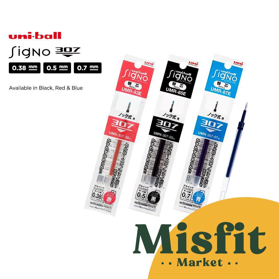 

Restock Uniball UMR-83E 85E 87E REFILL for Signo 307 Gel Pen 0.38 0.5 0.7 mm Uni Ball