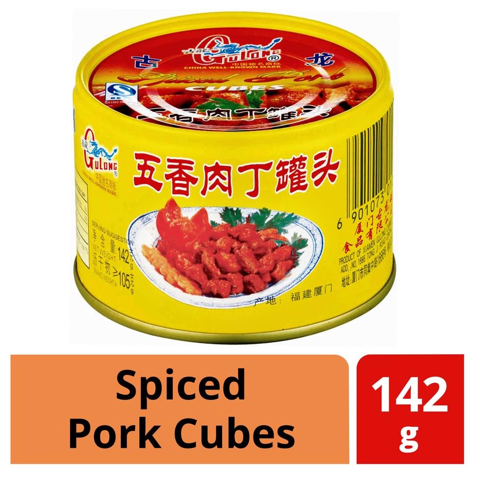

12.12 Terlaris Gulong Spiced Pork Cubes/ BakTing/ Daging Babi Kaleng ( Non Halal )
