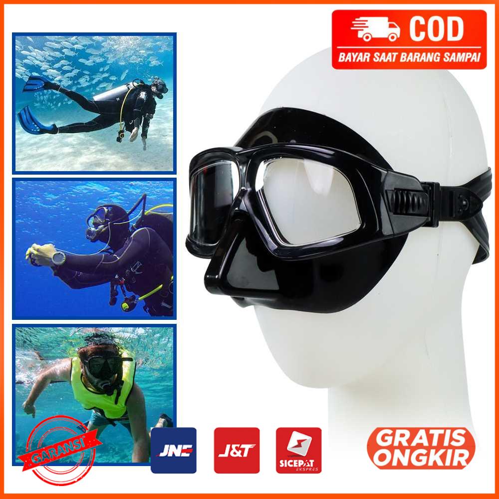 Kacamata Selam Scuba Diving Mask Snorkeling Panoramic Goggles 160