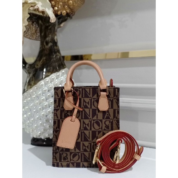 bag tote mini monogram Bonia original