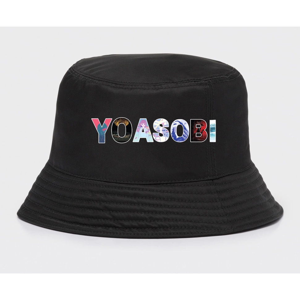 Topi Bucket Hat Yoasobi Album Art Japan Musik