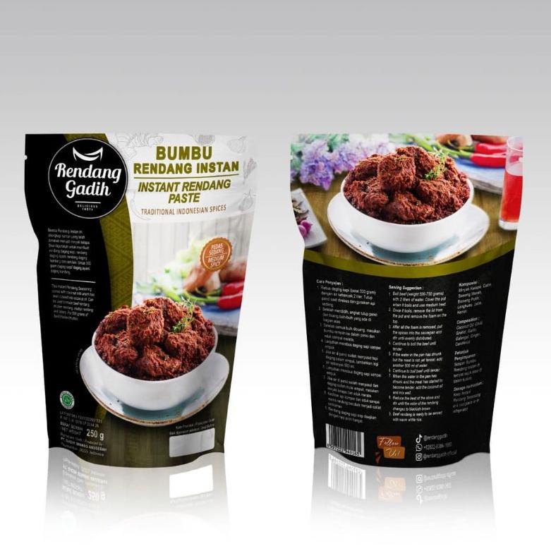 

SHOPEE MALL Bumbu Rendang instan rendang daging gadih siap saji
