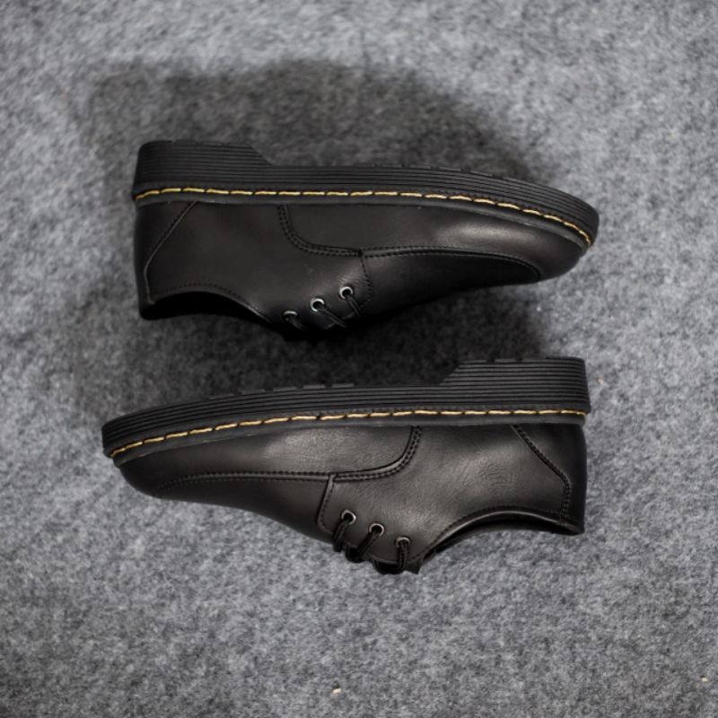 WOLF gogeta - Sepatu Pantofel Formal Docmart Low Boots Kerja Pria