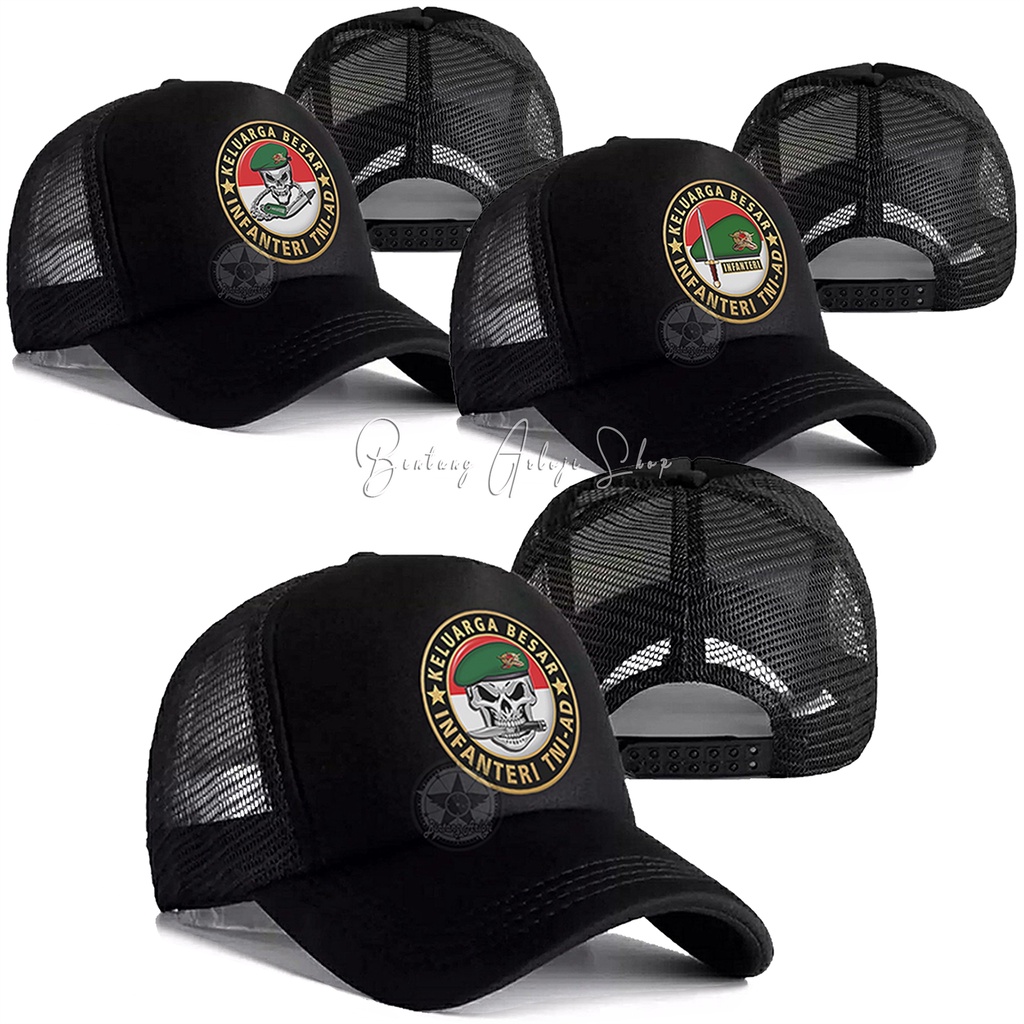 Topi Skull Keluarga Besar Infanteri TNI-AD Istimewa &amp; Murmer