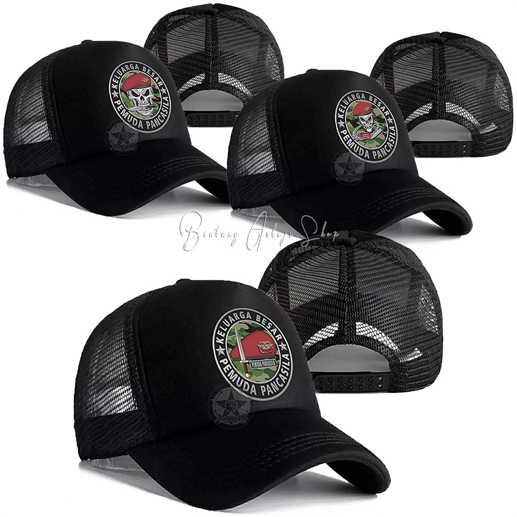 Topi Baret Keluarga Besar Pemuda Pancasila (PP) Limited Edition Silver