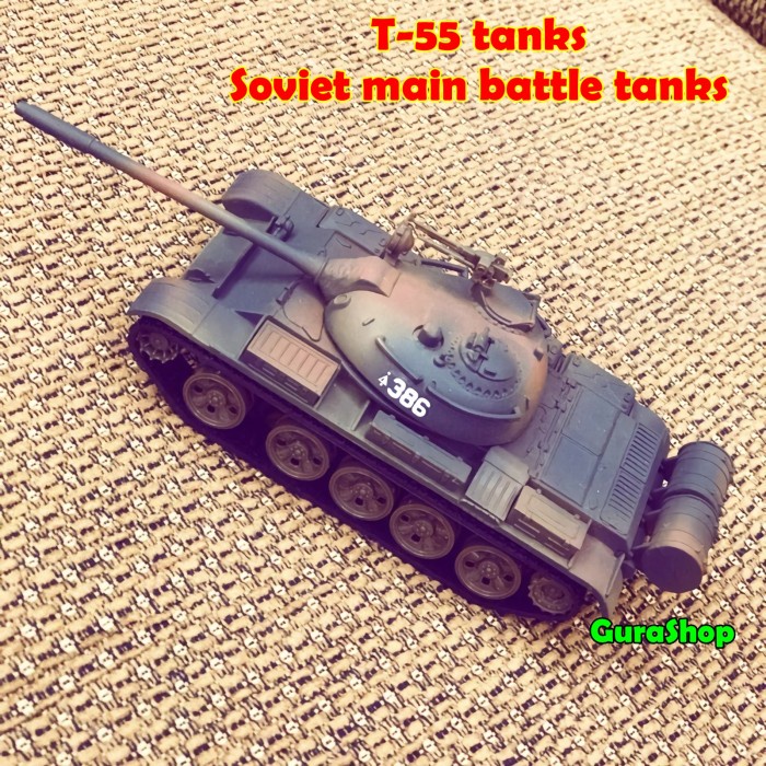 Diskon Spesial T55 Battle Tank Diecast Alloy Military 1/43 T-55 Terbaru