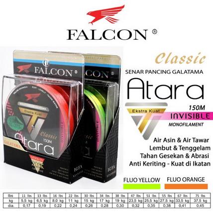 Senar Pancing FALCON Atara 150 meter - GALATAMA