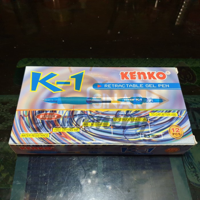 

BAYAR DITEMPAT Pulpen k1 kenko 0.5 biru 1pak isi 12pc /ALAT TULIS AESTHETIC/ALAT TULIS SET/ALAT