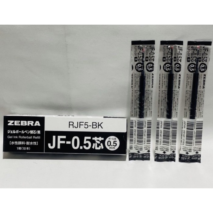 

TERLARIS REFILL PULPEN ZEBRA SARASA CLIP 0,5 MM DAN 0.7 MM / 1 BOX ISI 10 PCS /ALAT TULIS