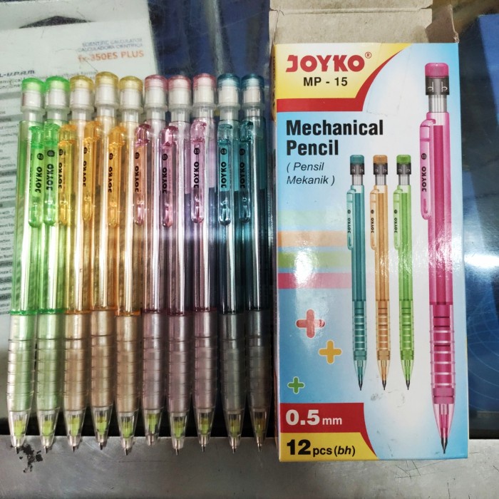 

TERLARIS Pensil Mekanik Joyko MP-15 ( 0.5 mm / 12 pcs ) /ALAT TULIS AESTHETIC/ALAT TULIS SET/ALAT