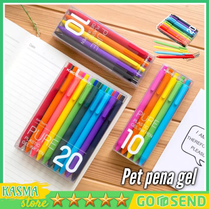 

TERLARIS Color Gel Pen Pena Jel Pulpen Warna Warni Set Alat Tulis Tinta Gambar /ALAT TULIS