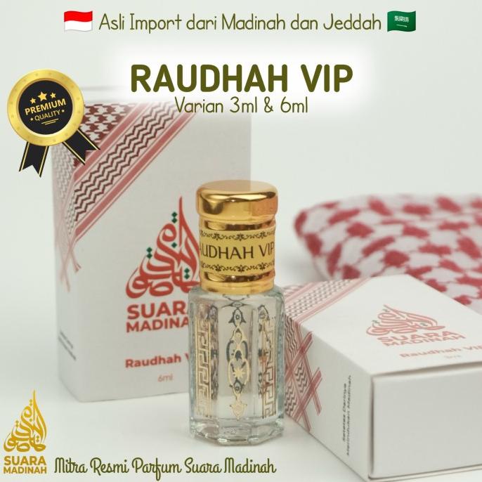 Parfum Suara Madinah Raudhah VIP minyak wangi