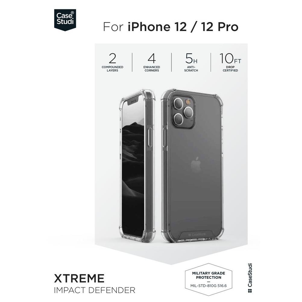 Casestudi Iphone 12 / 12 Pro / 12 Pro Max Case Xtreme Impact Defender 3M Anti Drop Premium Hardcase