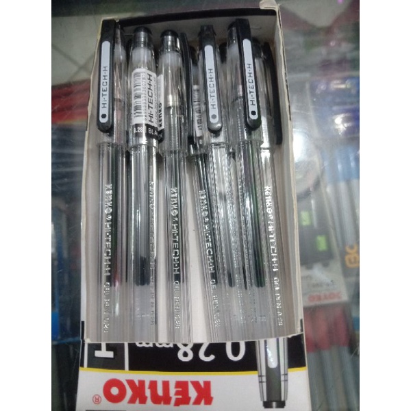 

Balpoint kenko hi tech jel pen / harga per 2 pcs
