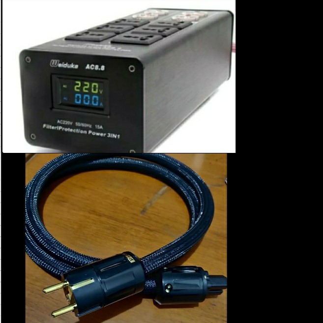 WEIDUKA AC 8.8 WEIDUKA POWER PURIFIER ,FILTERING NOISE HIFI SOUND