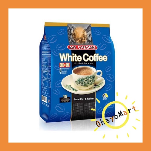 

BISA COD Aik cheong "New" White Coffee 2in1 / Aik cheong White coffee no Sugar /KOPI EUBE/KOPI KAPAL